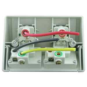 CGS Weatherproof GPO DOUBLE 10A – Separately Switched WPOD10N - Image 2