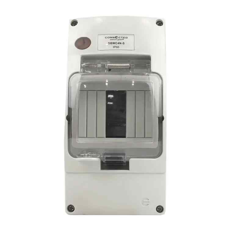 CSG Weatherproof Enclosure 4 Pole IP66 Neon Indicator - Image 2