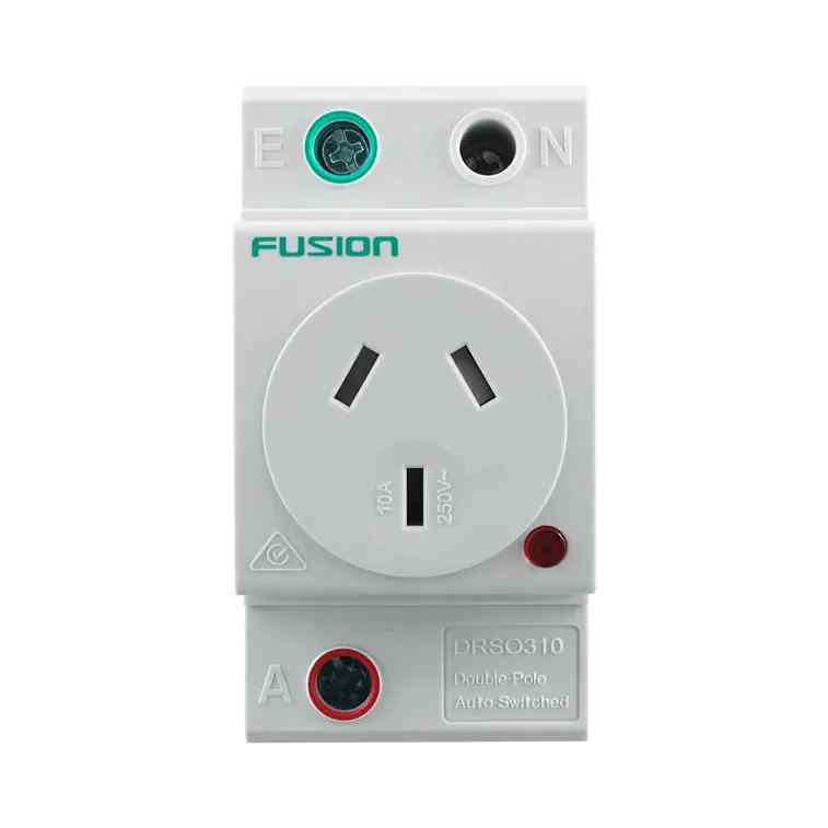 CSG DIN Rail Mount Socket Outlet 10A