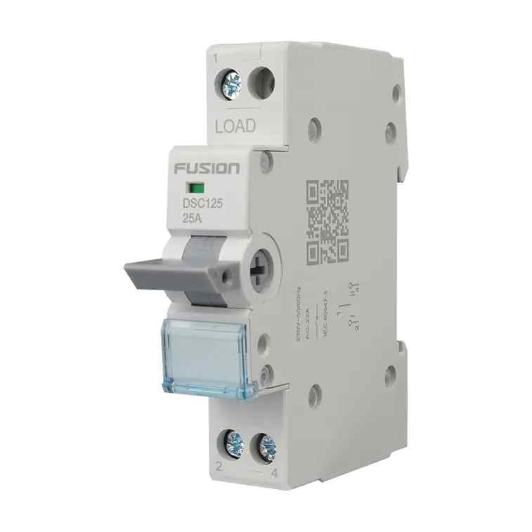 CSG Changeover Switch DIN Rail Mount 1 Pole 230V AC 25A - Image 3