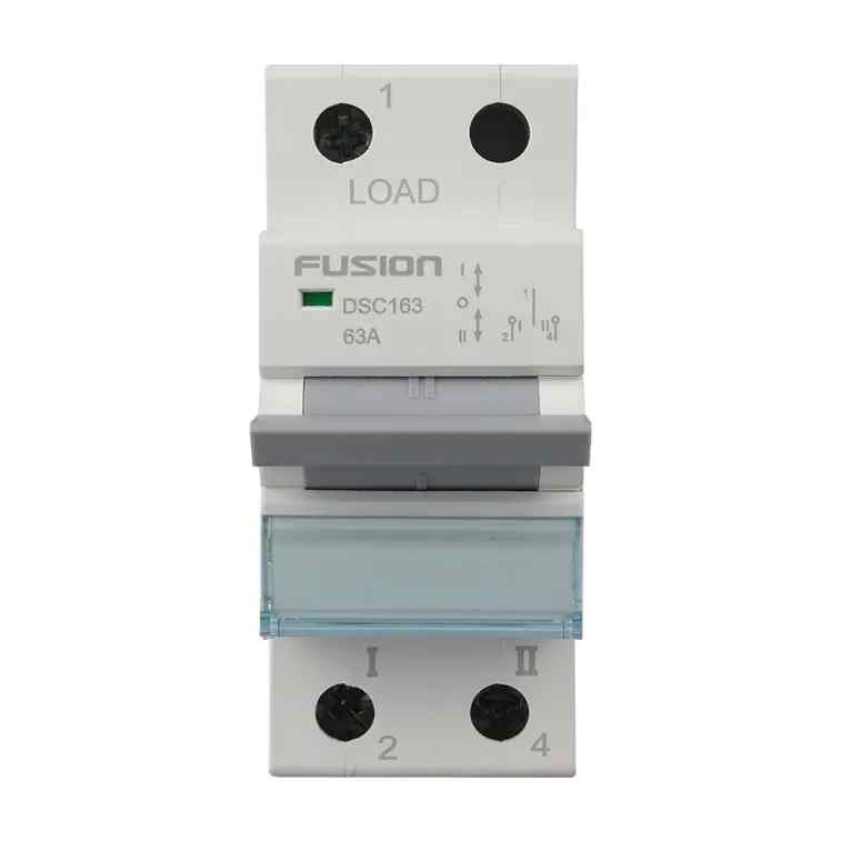 CSG Changeover Switch DIN Rail Mount 1 Pole 230V AC 63A - Image 2