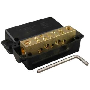 CSG 7 Hole Brass Neutral Link 350A 500V