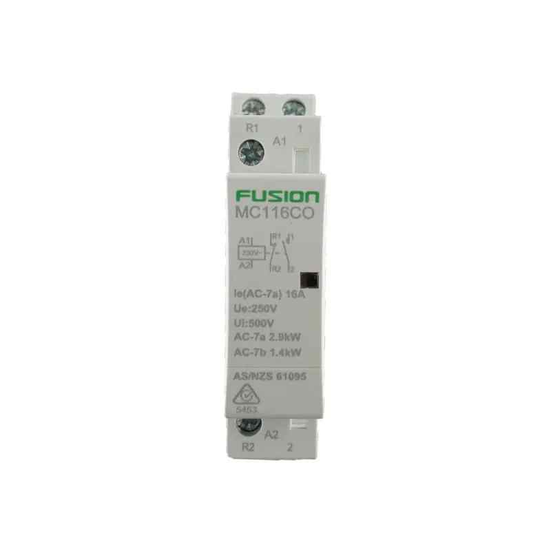 CSG Contactor 2 Pole 250V AC 16A 1 NC + 1 NO