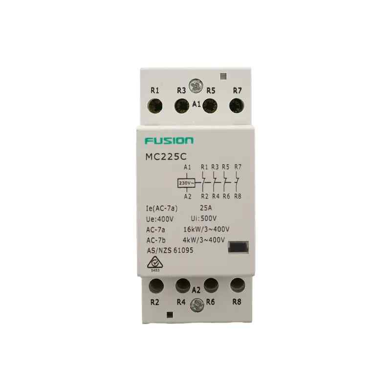 CSG Modular Contactor 4 Pole 500V AC 25A 4NC