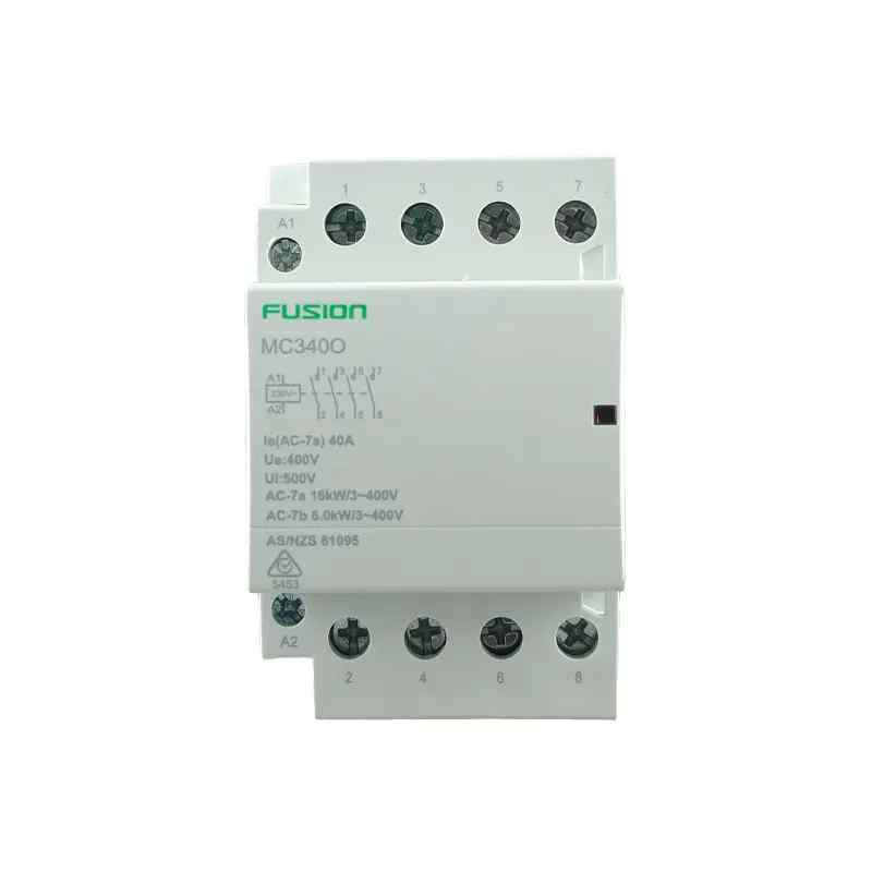 CSG Modular Contactor 4 Pole 500V AC 40A 2NC + 2 NO