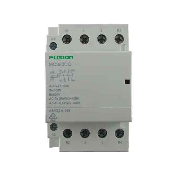 CSG
Modular Contactor 4 Pole 500V AC 63A 2NC + 2NO
