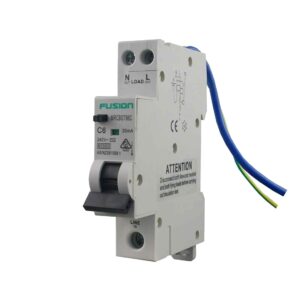 CSG RCBO with Fly Lead 1 Pole Combo 10kA 250V 10A Chassis Mount