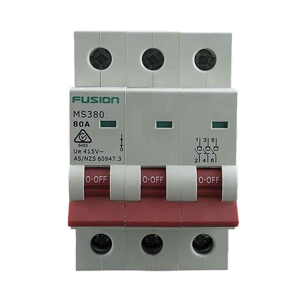 CSG Main Switch 3 Pole 500V AC 80A