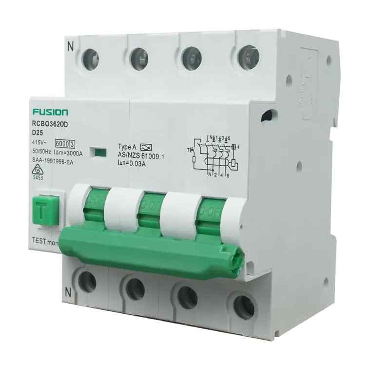 CSG RCBO 3P+N 6kA 415V 25A D Curve - Image 3