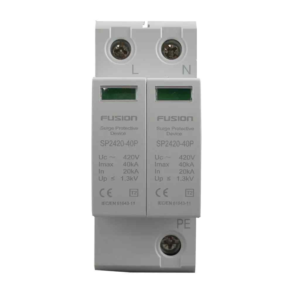 CSG
Surge Arrestor Type 2, 2 Pole 420V 40kA L-NPE