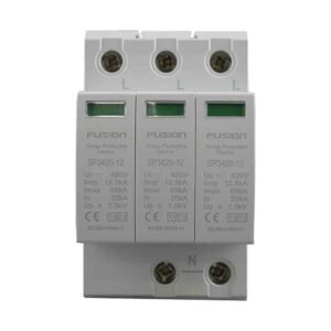 CSG Surge Arrestor Type 1+2, 3 Pole 420V 12.5kA L-L-L-N