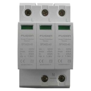 CSG Surge Arrestor Type 2, 3 Pole 420V 40kA L-L-L-N