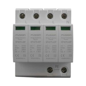 CSG Surge Arrestor Type 2, 4 Pole 275V 40kA L-L-L-N-PE