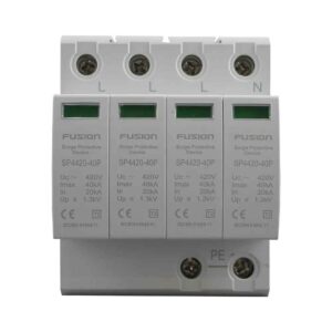 CSG Surge Arrestor Type 2, 4 Pole 420V 40kA L-L-L-N-PE