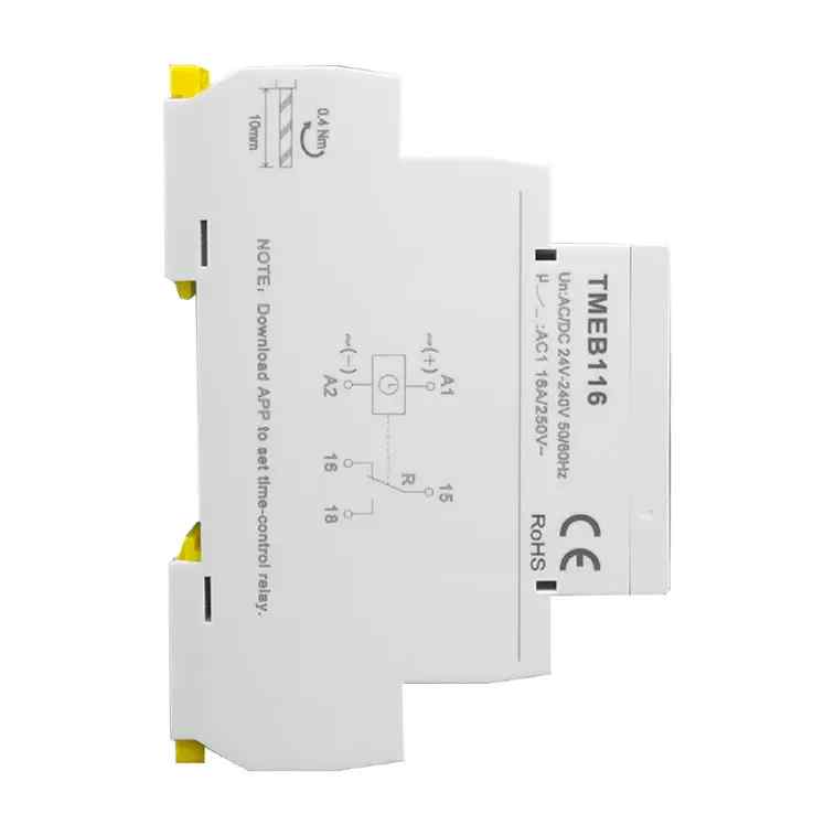 CSG Electronic Bluetooth Timer 1 Pole DIN Rail Mount - Image 4