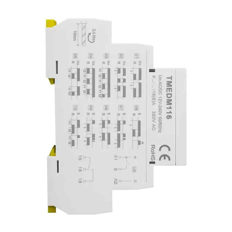 CSG Multifunction Digital Timer 1 Pole DIN Rail Mount - Image 4