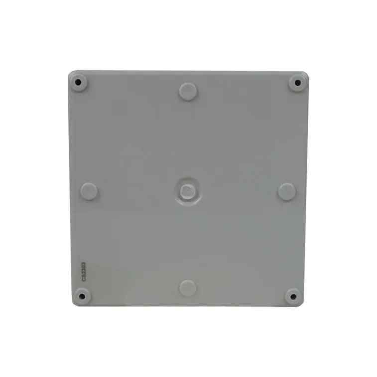 CSG IP65 Weatherproof Enclosure 150 x 150 x 90mm Grey Hinged Cover - Image 2