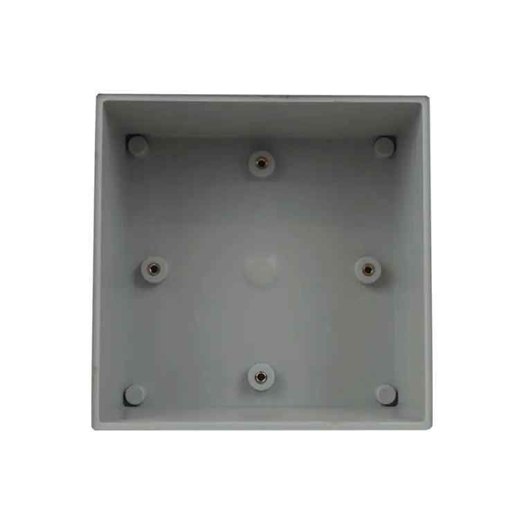CSG IP65 Weatherproof Enclosure 150 x 150 x 90mm Grey Hinged Cover - Image 4