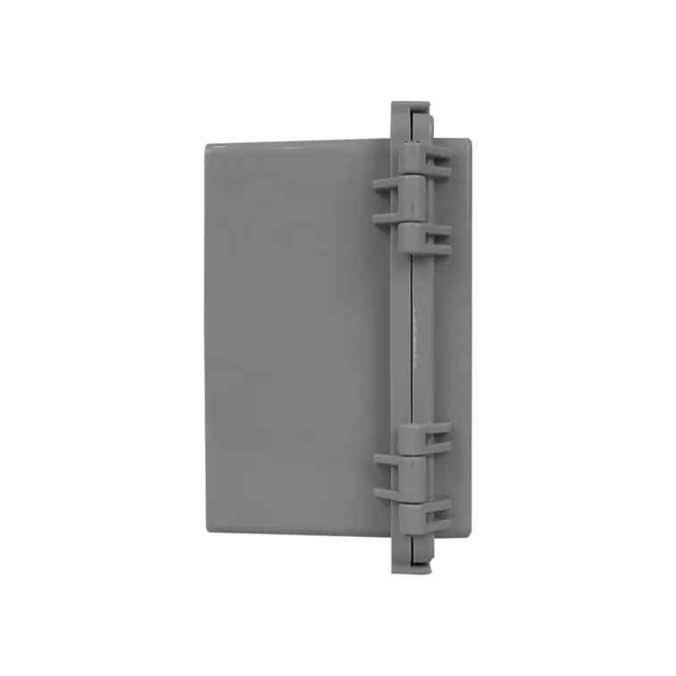 CSG IP65 Weatherproof Enclosure 150 x 150 x 90mm Grey Hinged Cover - Image 5
