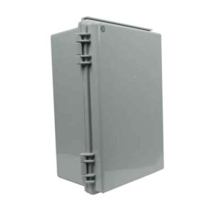 CSG IP65 Weatherproof Enclosure 300 x 200 x 130mm Grey Hinged Cover
