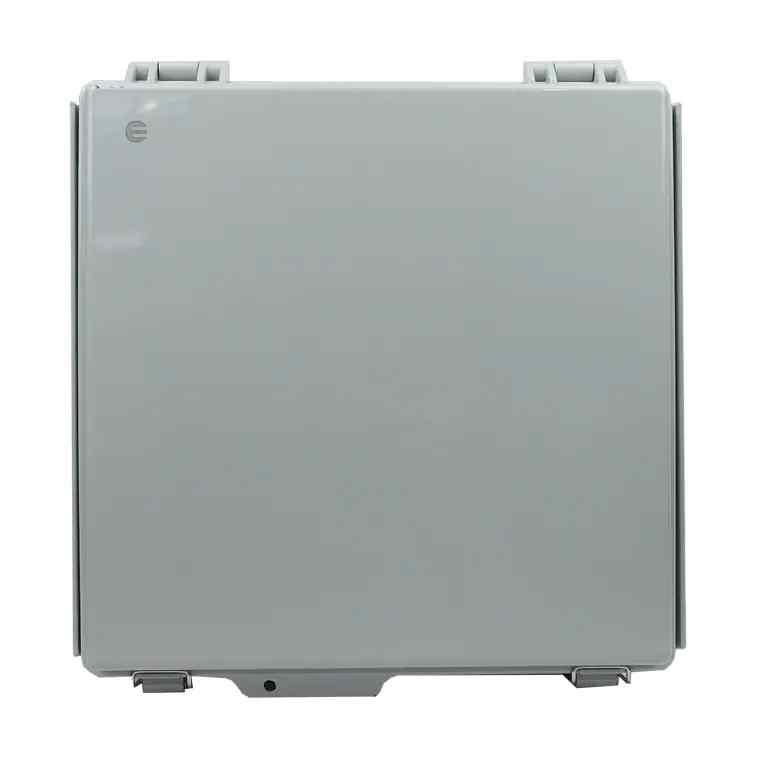 CSG IP65 Weatherproof Enclosure 300 x 300 x 180mm Grey Hinged Cover - Image 3