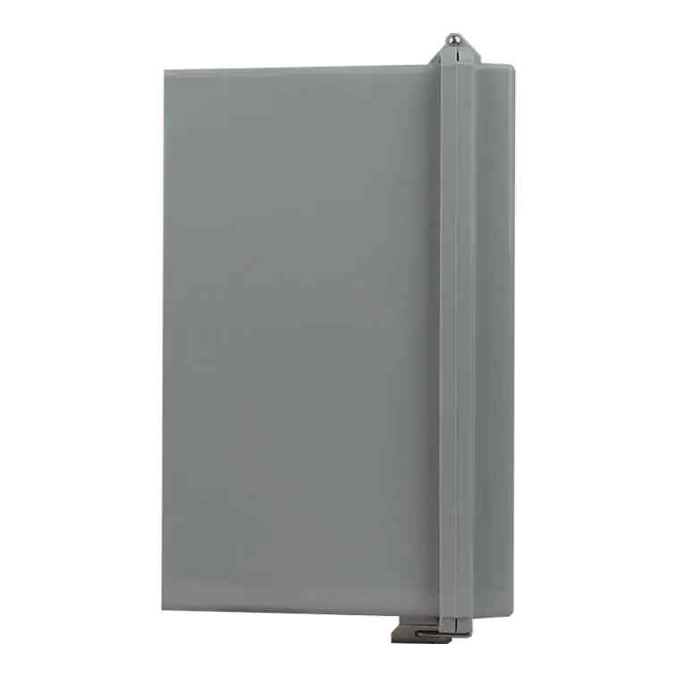 CSG IP65 Weatherproof Enclosure 300 x 300 x 180mm Grey Hinged Cover - Image 5