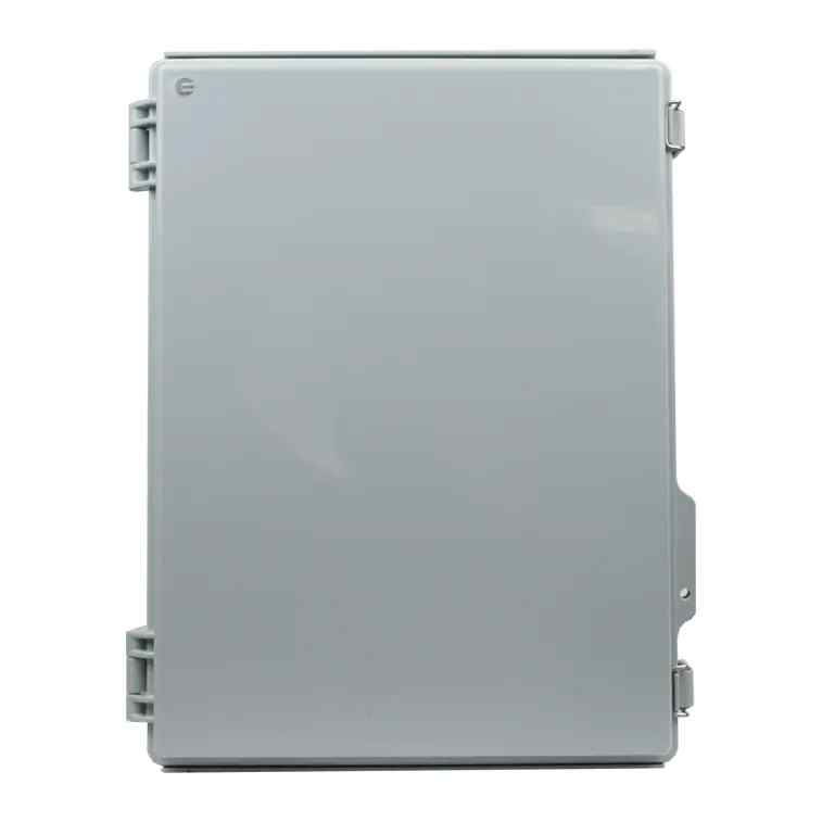 CSG IP65 Weatherproof Enclosure 400 x 300 x 180mm Grey Hinged Cover - Image 2