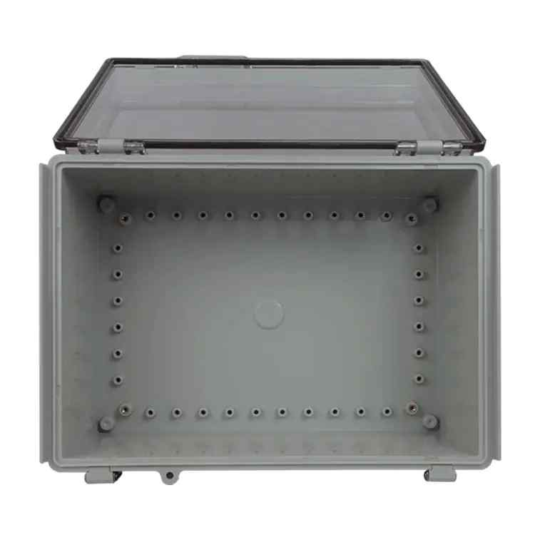 CSG IP65 Weatherproof Enclosure 350 x 250 x 150mm Clear Hinged Cover - Image 4