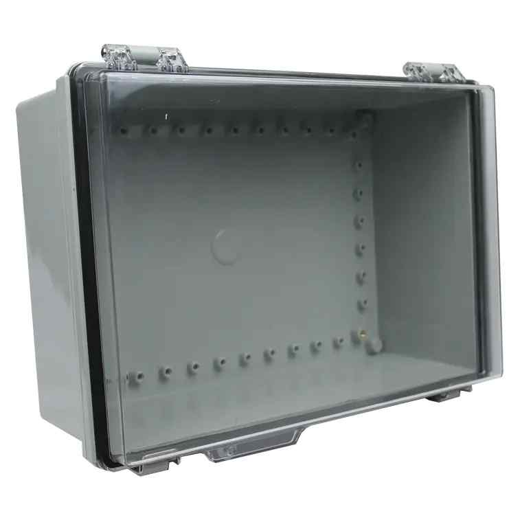 CSG IP65 Weatherproof Enclosure 350 x 250 x 150mm Clear Hinged Cover