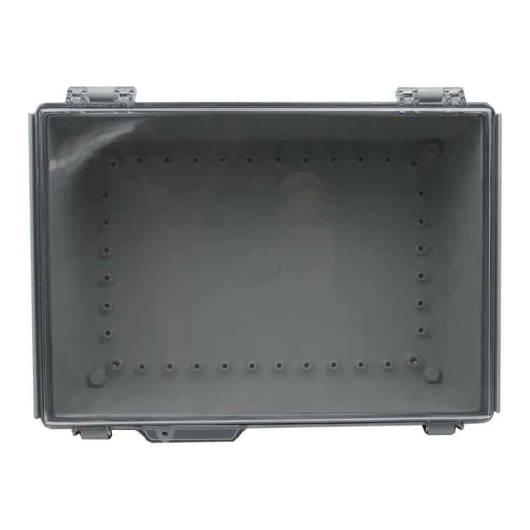 CSG IP65 Weatherproof Enclosure 350 x 250 x 150mm Clear Hinged Cover - Image 2