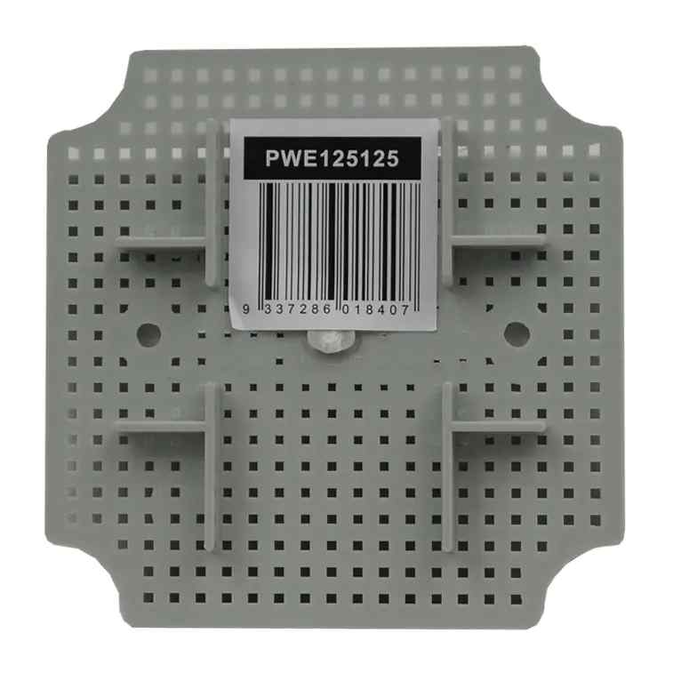 CSG Mounting Plate for Weatherproof Enclosure 125 x 125 x 4mm