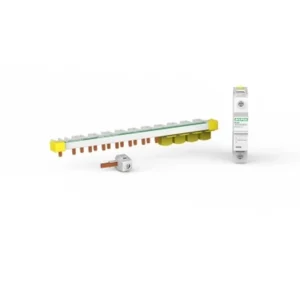 Clipsal MAX9 100 Amp Top Feed Slim Comb Busbar 1 Pole + Neutral 12 Module With Neutral Block & Accessories