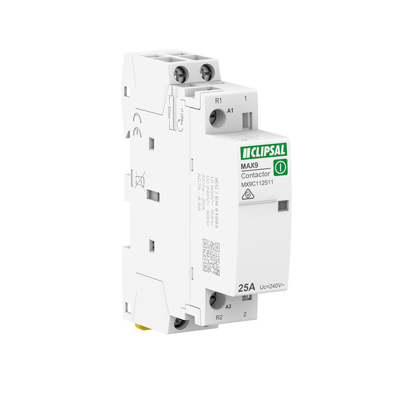 Clipsal MAX9 25 Amp 1 Pole Contactor 1 N/O 1 N/C