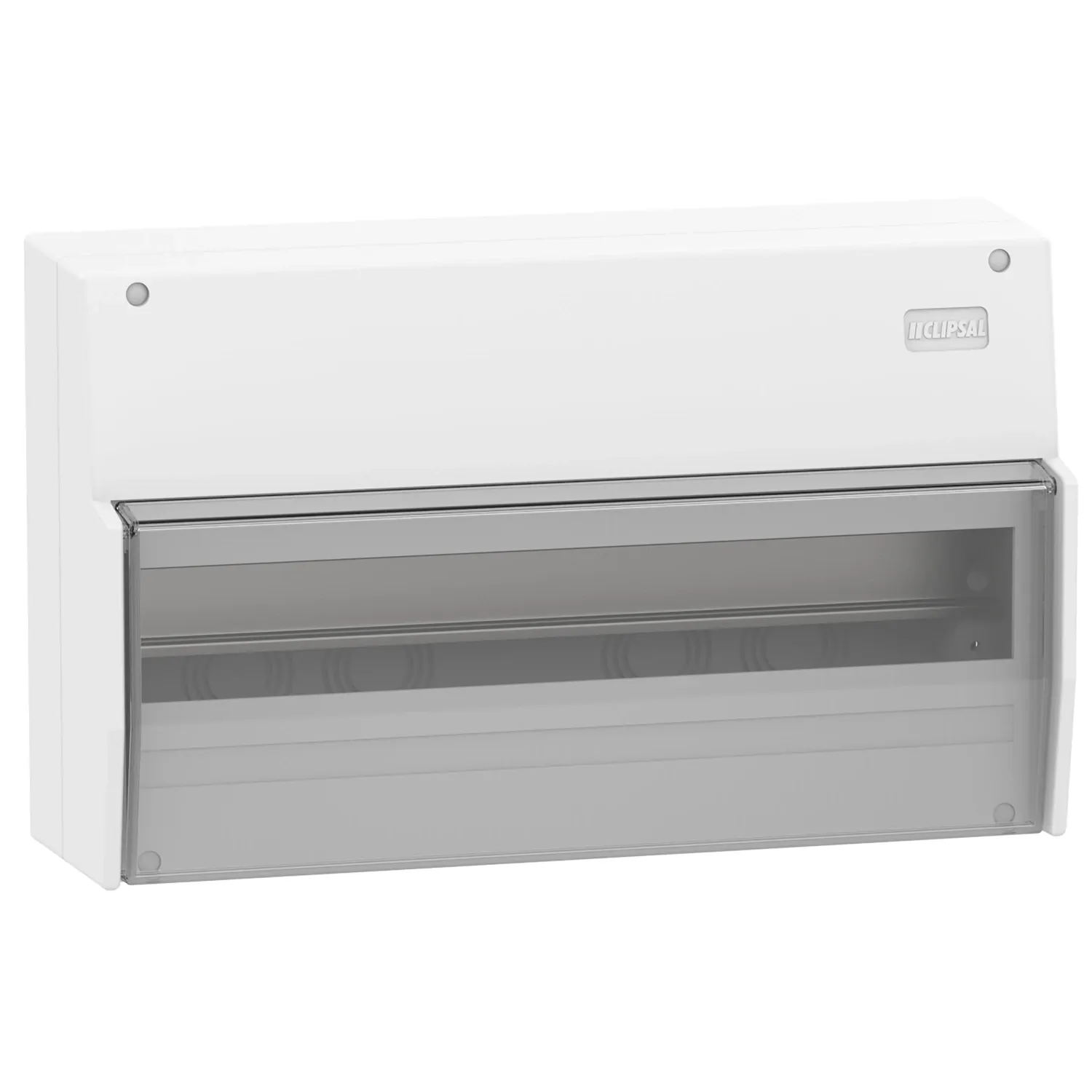 Clipsal MAX9 17 Pole Plastic Surface Mounted Switchboard Plain Door