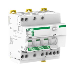 Clipsal MAX9 16 Amp RCD RCBO With Overcurrent Protection C Curve 5 Module 3 Pole + Neutral Type A 30mA 6kA