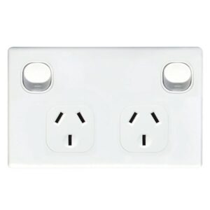 TradeSave Powerpoint Double, 10A, Double Pole - TSEGPO2/DP