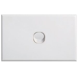 TradeSave Switch Slim, Horizontal, 1 Gang, 16A, Two Way - TSESW1S