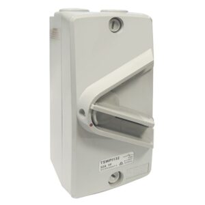 TradeSave Isolator, 3 Pole, 440V 32A, IP66, Weatherproof - TSWPI332