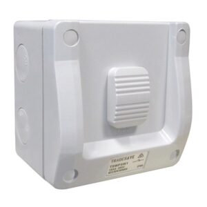 TradeSave Switch, Single, IP53, Weatherproof - TSWPSW1