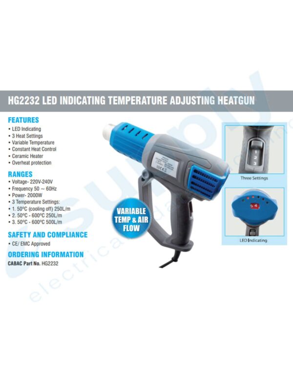LED indicating Heat Gun - Image 3
