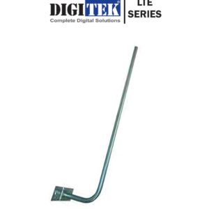 Digitek Curved Facia Bracket 1.5m x 25mm (1.2mmWall) Galvanised 14BCFB15LGal