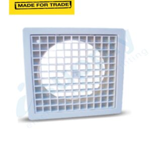 FANTECHTRADE 100mm ECG Egg Crate Ceiling Grille FANECG100PK
