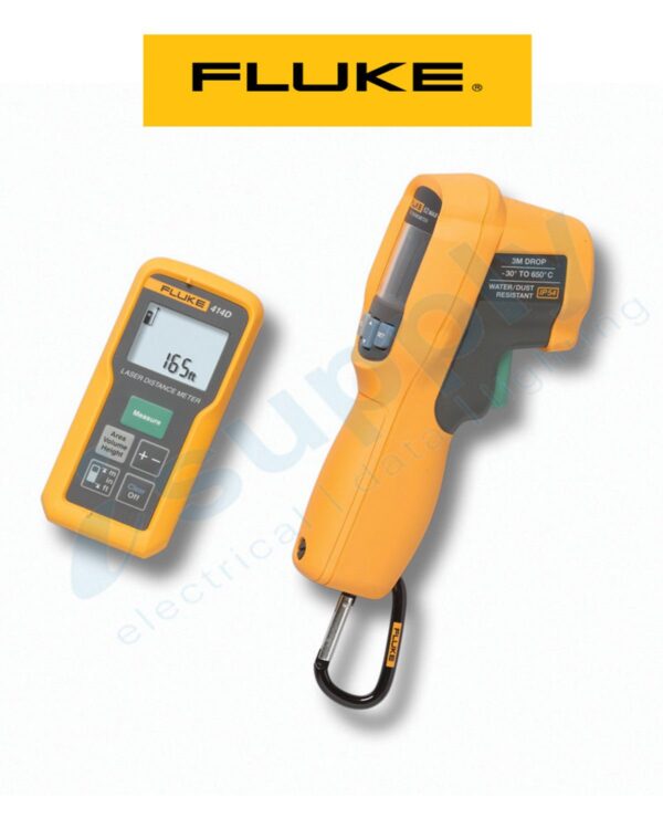 Fluke COMBO KIT INC FLU414D DISTANCE METER WITH FLU62MAX-PLUS FLU414D/62MAX+