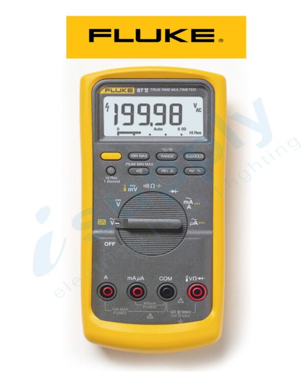 Fluke MULTIMETER 1000V TRUE-RMS THERMOMETER FLU87V