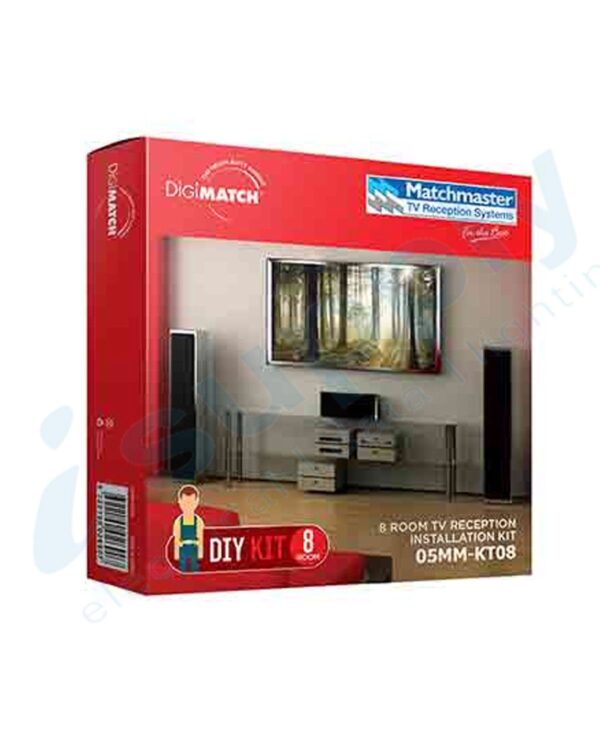 MATCHMASTER 8 Room TV Reception Installation Kit 05MM-KT08