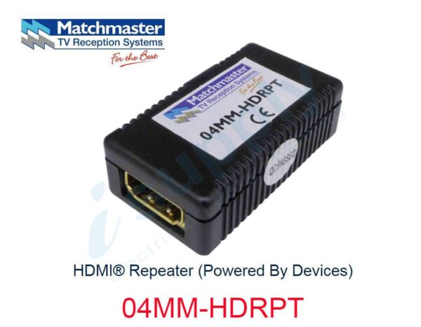 MATCHMASTER HDMI® Repeater (Powered By Devices) 04MM-HDRPT