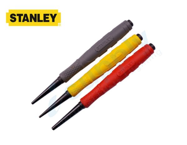 STANLEY CARPENTERS CLAW HAMMER 16oz 51-071 AND 3 PIECE NAIL PUNCH SET 58-930 - Image 4