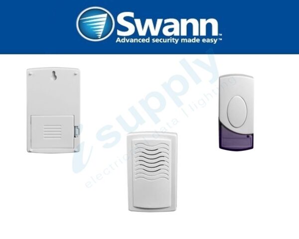 SWANN Wireless Door Chime 50m Door Bell SWHOM-DC805B - Image 3