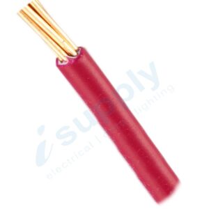 10 x 10mm Red Building Wire Electrical Cable BUY PER METRE !!!