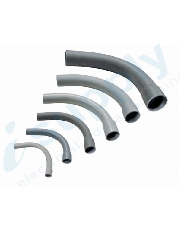 32mm Grey Sweep Bend 90°